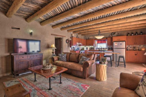 Adobe Home in Taos Area with Mtn View and Courtyard!